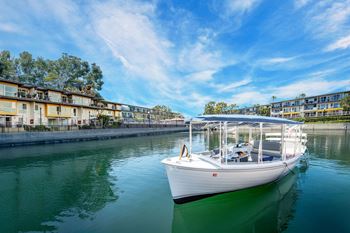 A  Duffy Boat in the marina